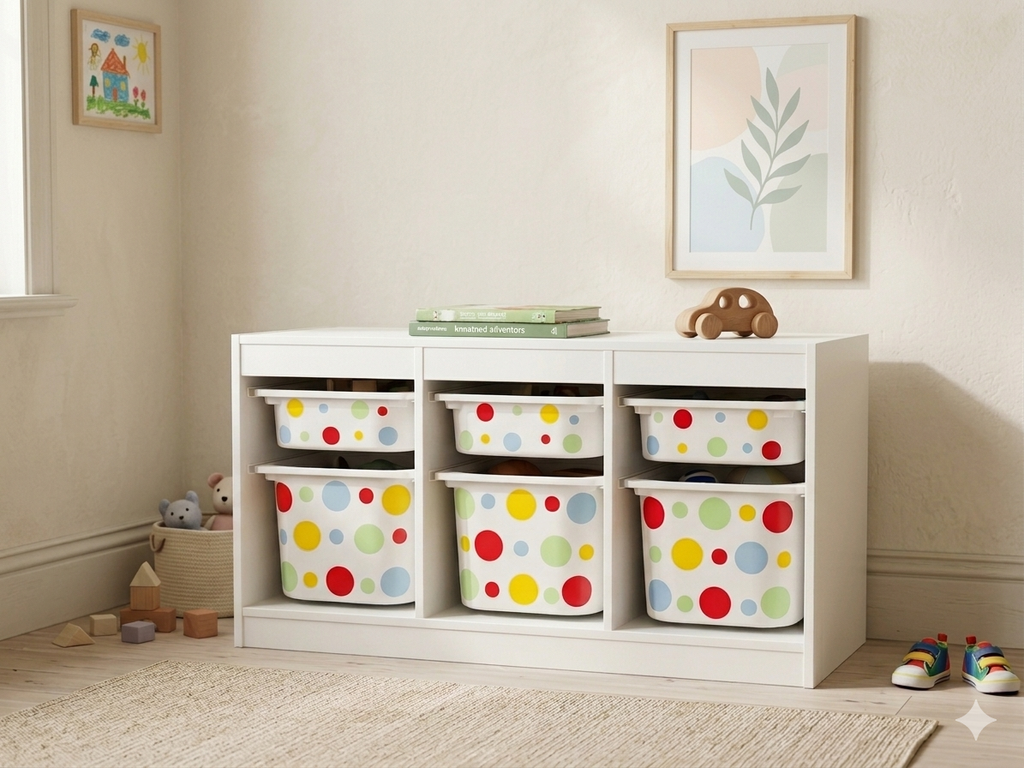 Kids Toy Storage Decals